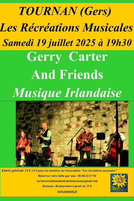 CONCERT GERRY CARTER & FRIENDS