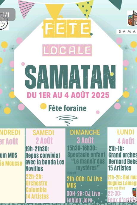 FÊTE LOCALE DE SAMATAN