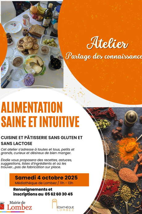 ATELIER : ALIMENTATION SAINE ET INTUITIVE