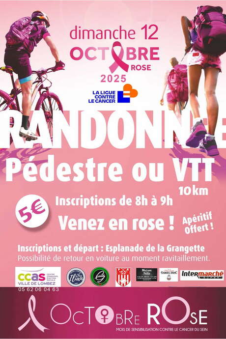 RANDONNÉE OCTOBRE ROSE