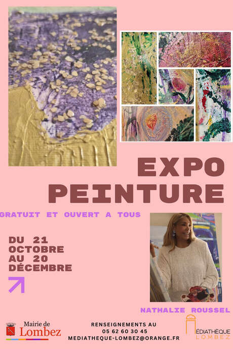 EXPOSITION PEINTURE DE NATHALIE ROUSSEL