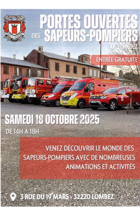 PORTES OUVERTES DES POMPIERS DE LOMBEZ