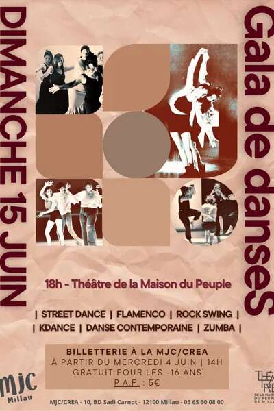 Gala de danses MJC Millau