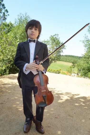 Concert de violon de Manoé Grandvuinet