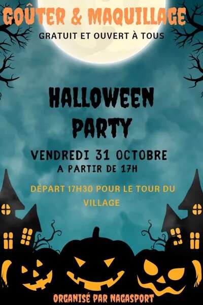 Halloween party à Aguessac
