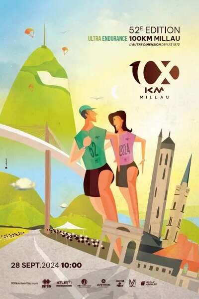 Marathon et 100 km de Millau 2025