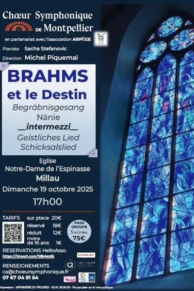 "Brahms et le destin" - Choeur symphonique de Montpellier