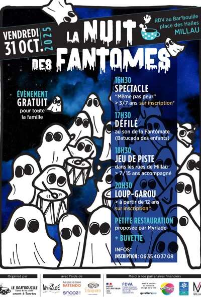 La nuit des fantômes - le Bar'bouille (Halloween) La nuit des fantômes - le Bar'bouille (Halloween)