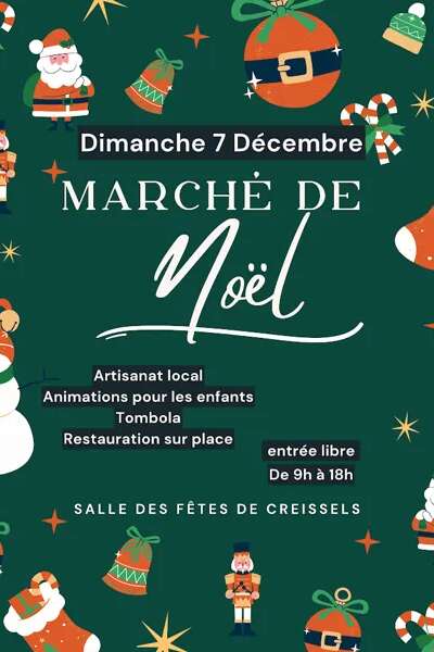 Marché de Noël à Creissels