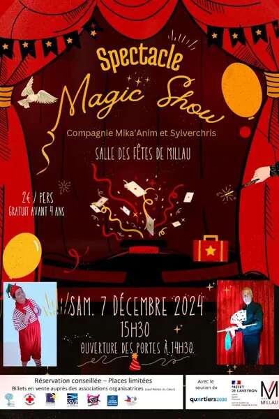 Festival Bonheurs d'Hiver - Spectacle Magic Show