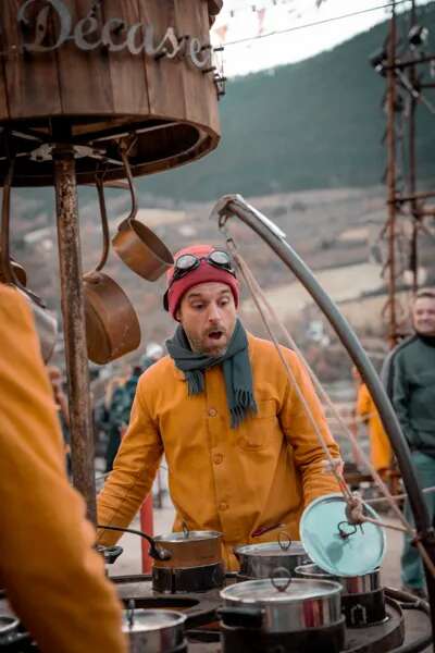 Festival Bonheurs d'Hiver - Spectacle de feu " la kermesse jouons avec le feu "