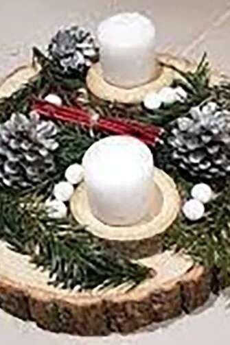 Festival Bonheurs d'Hiver - atelier décoration centre de table