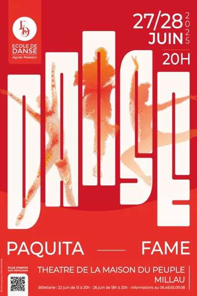 Gala de danse " Danse, Paquita - Fame " - Ecole de Danse Agnès Peladan