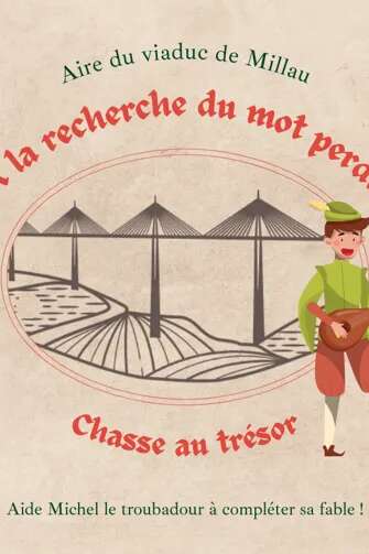 Chasse au trésor médiévale au Viaduc de Millau