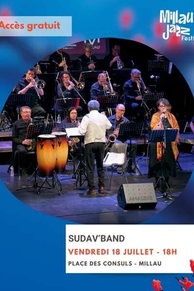 Concert Gratuit - Sudav'Band - Millau Jazz Festival
