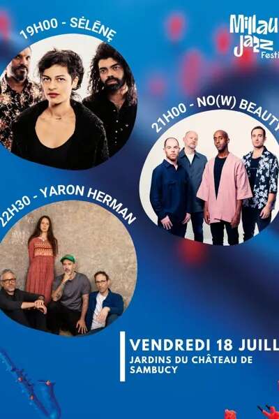 1 soirée = 3 concerts :  Sėlēnę + No(w) Beauty + Yaron Herman - Millau Jazz Festival
