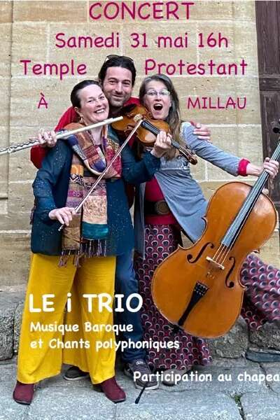 Concert de le I Trio au Temple de Millau