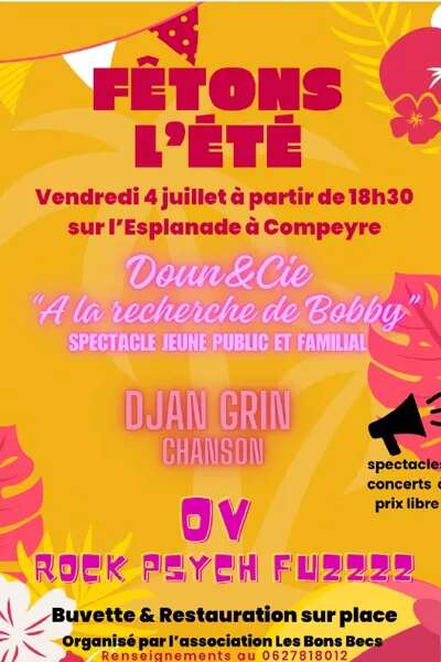 Fêtons l'été - spectacles concerts
