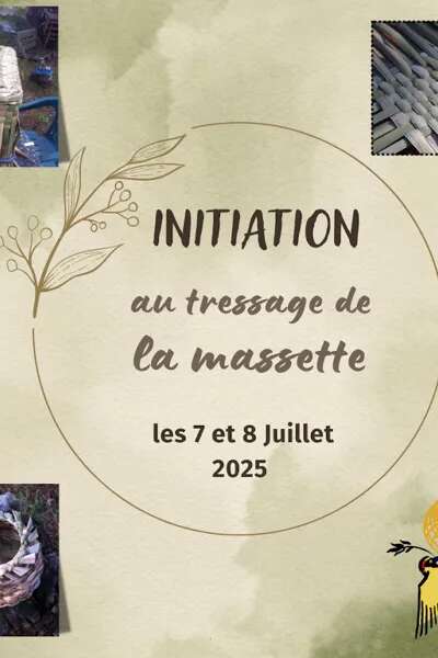 Stage initiation au tressage de la massette - L'Oiseau Vanneur - Jasse du Larzac