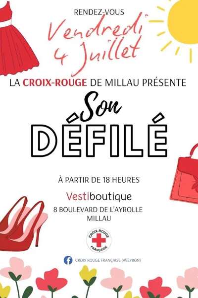Défilé de mode de la Croix Rouge