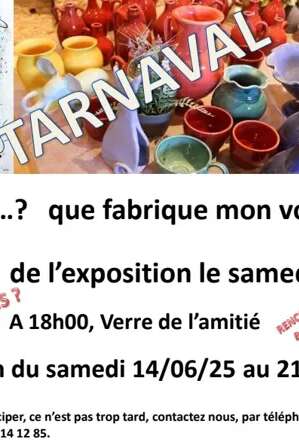 Exposition " Que fabrique votre voisin " ? - église troglodytique de Peyre