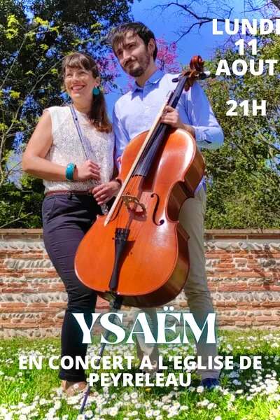Concert de Ysaem (flûte et violoncelle)