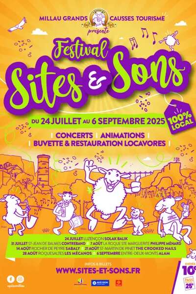 Festival Sites & Sons - St Martin de Pinet- 21 août 2025
