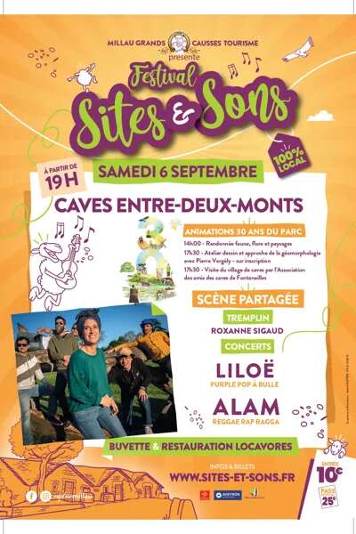 Festival Sites & Sons - Entre deux monts - 06 septembre 2025