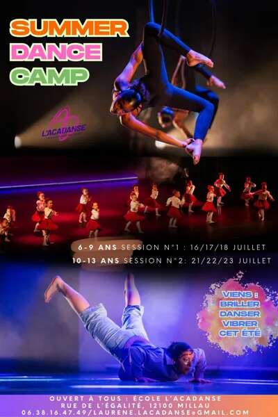 Stage de danse - Summer Dance Camp - l' Acadanse