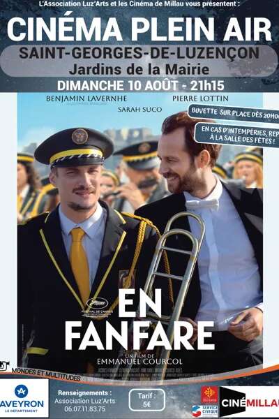 Projection en plein air "En fanfare" - Luz'Arts