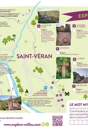 Jeux de piste papier, familial et en autonomie - La Roque-Sainte-Marguerite & Saint-Véran