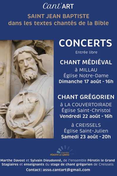 Concert de chant médiéval