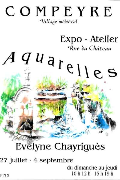 Exposition "Evelyne Chayriguès" - Compeyre