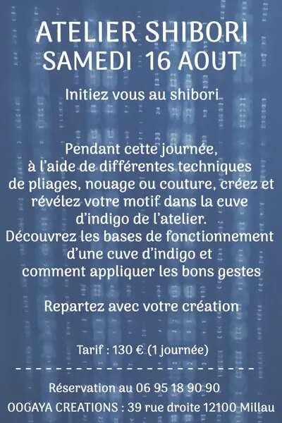 Initiation à la teinture végétale - OOGAYA Initiation à la teinture végétale - OOGAYA