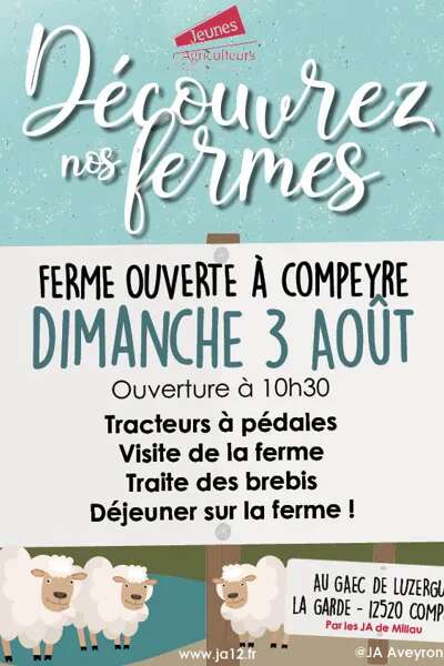Découvrez nos fermes - Jeunes Agriculteurs 12