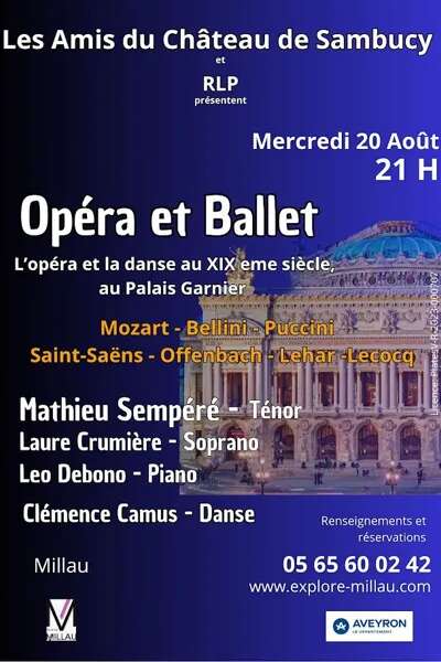 L'opéra et la danse au XIX eme siècle au Palais Garnier - Château de Sambucy