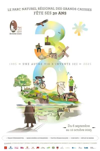 Les 30 ans du Parc Naturel Régional des Grands Causses