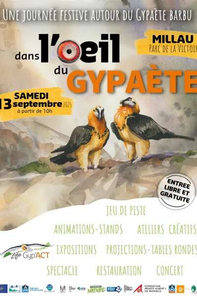 Journée festive autour du gypaète barbu