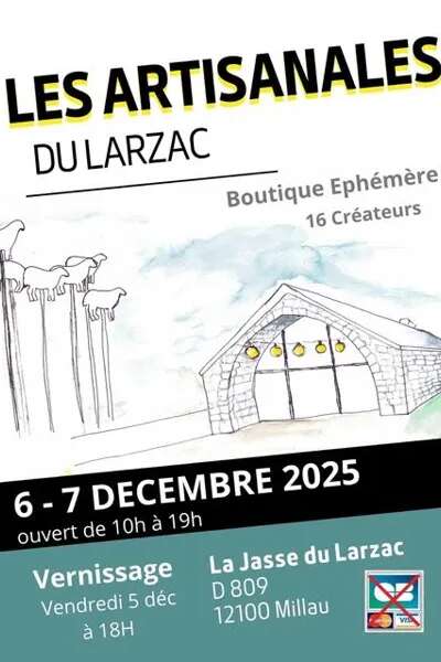 Les Artisanales du Larzac - Marché s de Noël