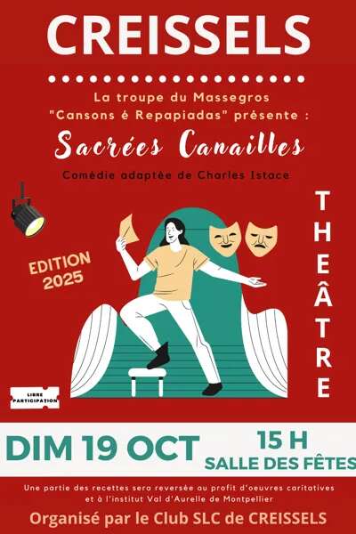 Théâtre : Sacrées Canailles