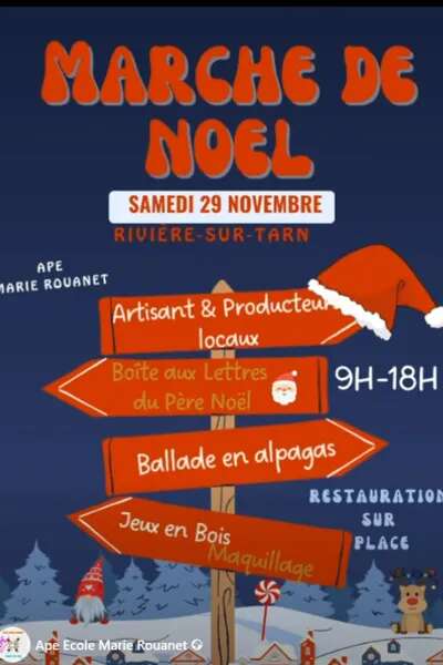 Marché de Noël de Rivière sur Tarn