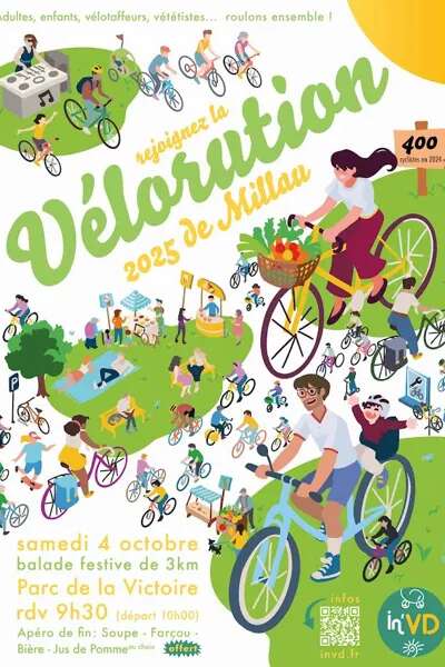 Vélorution 2025 de Millau