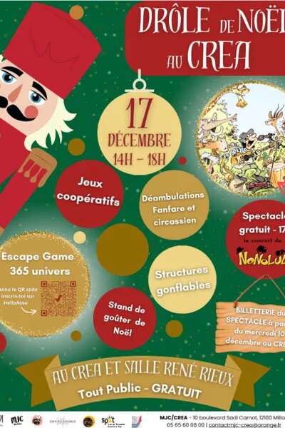 Festival Bonheurs d'Hiver - Drôle de Noël (MJC)