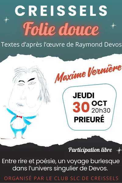 Folie douce (textes d'après l'oeuvre de Raymond Devos)