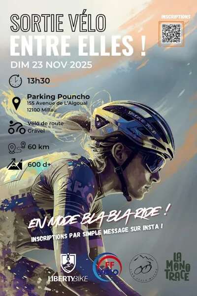 Sortie Vélo – Entre Elles organisée par Le Club Cyclo Millau