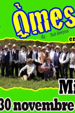 Concert Los Omes chante au profit des restos du Choeur