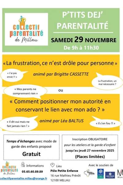 P'tit déj parentalité