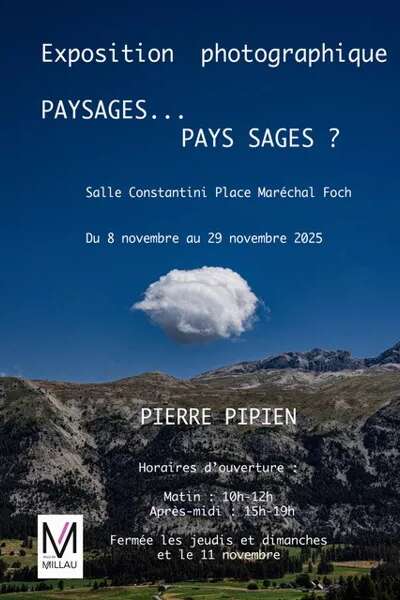 Exposition de Pierre Pipien - Salle Costantini