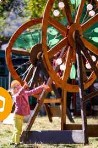 Festival Bonheurs d'Hiver - Animation instrument géants