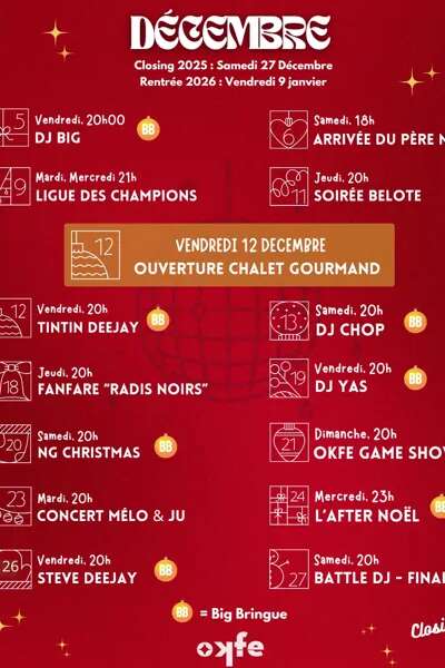 concerts OKFE décembre 2025